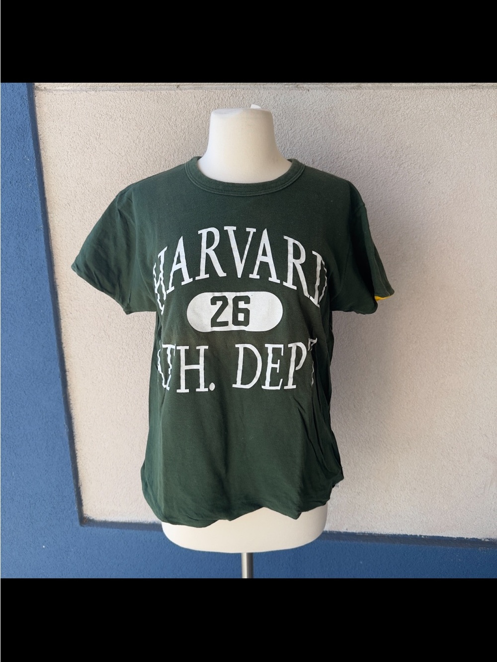 1980’s Champion Made In USA Reversible Harvard T-Shirt